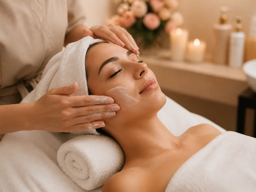 Tratamento de estética facial